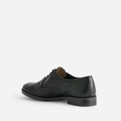 Derby ERAM FLEX noir en cuir