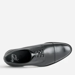 Derby ERAM FLEX noir en cuir
