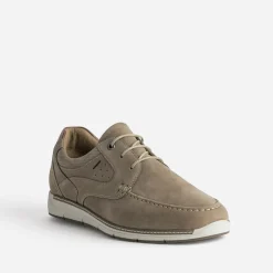 Derby FRANCE ARNO beige cuir nubuck