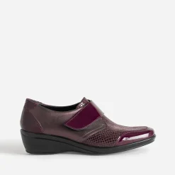 Derby FRANCE ARNO bordeaux en cuir