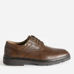 Derby FRANCE ARNO marron en cuir