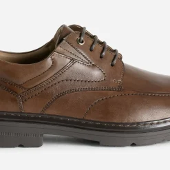 Derby FRANCE ARNO marron en cuir