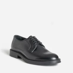 Derby noir cuir