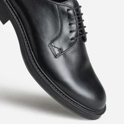 Derby noir cuir