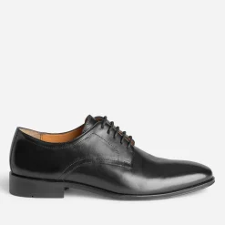 Derby noir cuir