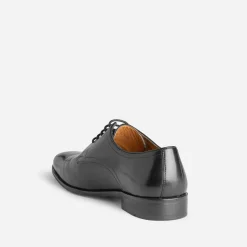 Derby noir cuir