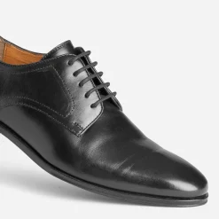 Derby noir cuir