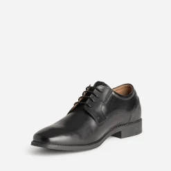 Derby noir cuir