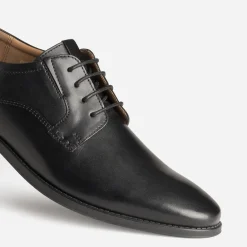 Derby noir cuir