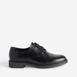 Derby noir en cuir