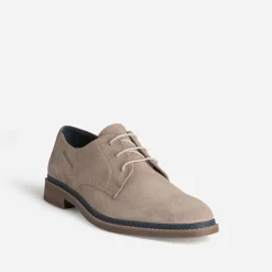 Derby REDSKINS taupe cuir velours