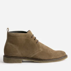 Desert Boots camel en cuir velours