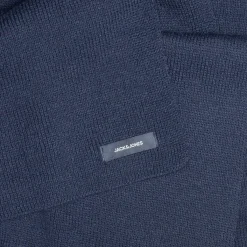 Echarpe homme JACK & JONES bleue en tricot