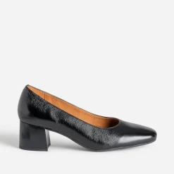 Escarpin ERAM FLEX noir cuir glacé
