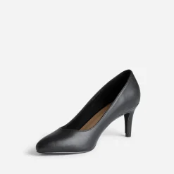 Escarpin noir à bout pointu