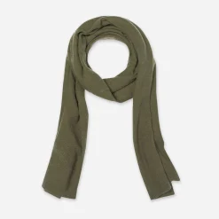 Grande écharpe kaki