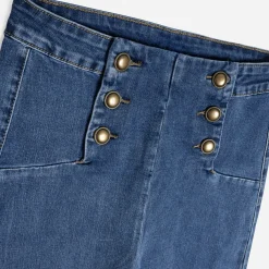 Jean TEXTO bleu denim à pont