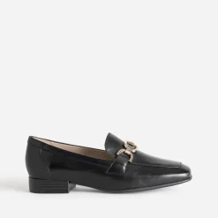 Mocassin CAPRICE noir en cuir