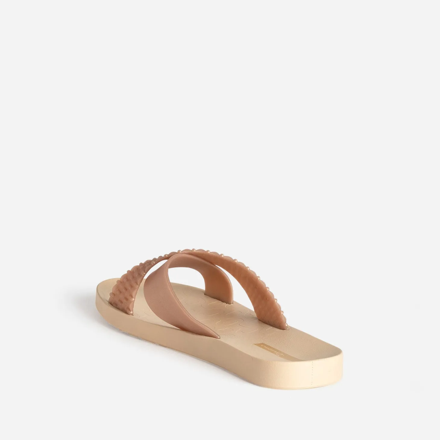 Mule IPANEMA dorée détail tresse