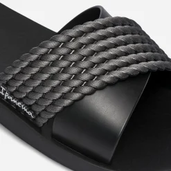 Mule IPANEMA noire à brides croisées