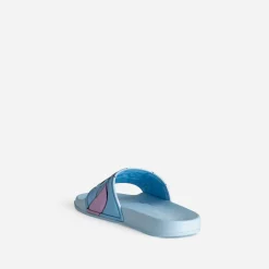 Mule LILO & STITCH bleue embossée