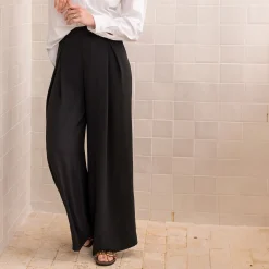 Pantalon large TEXTO noir