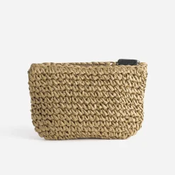 Pochette beige à patch étoile