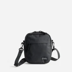 Pochette noire à bandoulière