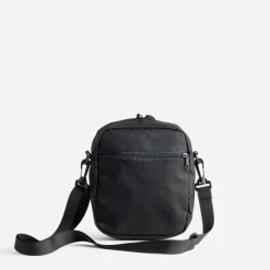 Pochette noire à bandoulière