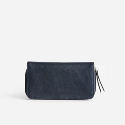 Portefeuille bleu marine