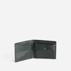 Portefeuille REDSKINS noir cuir embossé