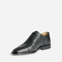 Richelieu noir cuir Cousu Blake