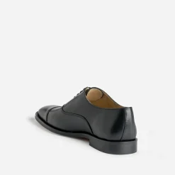 Richelieu noir cuir Cousu Blake