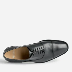 Richelieu noir cuir Cousu Blake