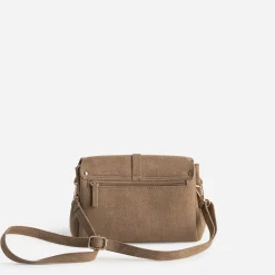 Sac à main marron suédé