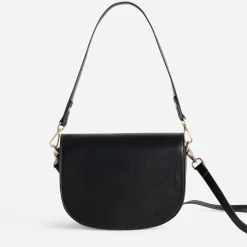 Sac à main noir deux bandoulières amovibles