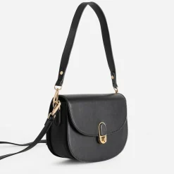 Sac à main noir deux bandoulières amovibles