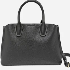 Sac à main noir grené