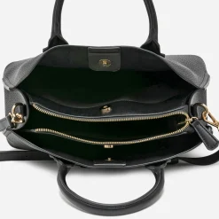 Sac à main noir grené