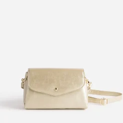 Sac à main or multi-compartiment