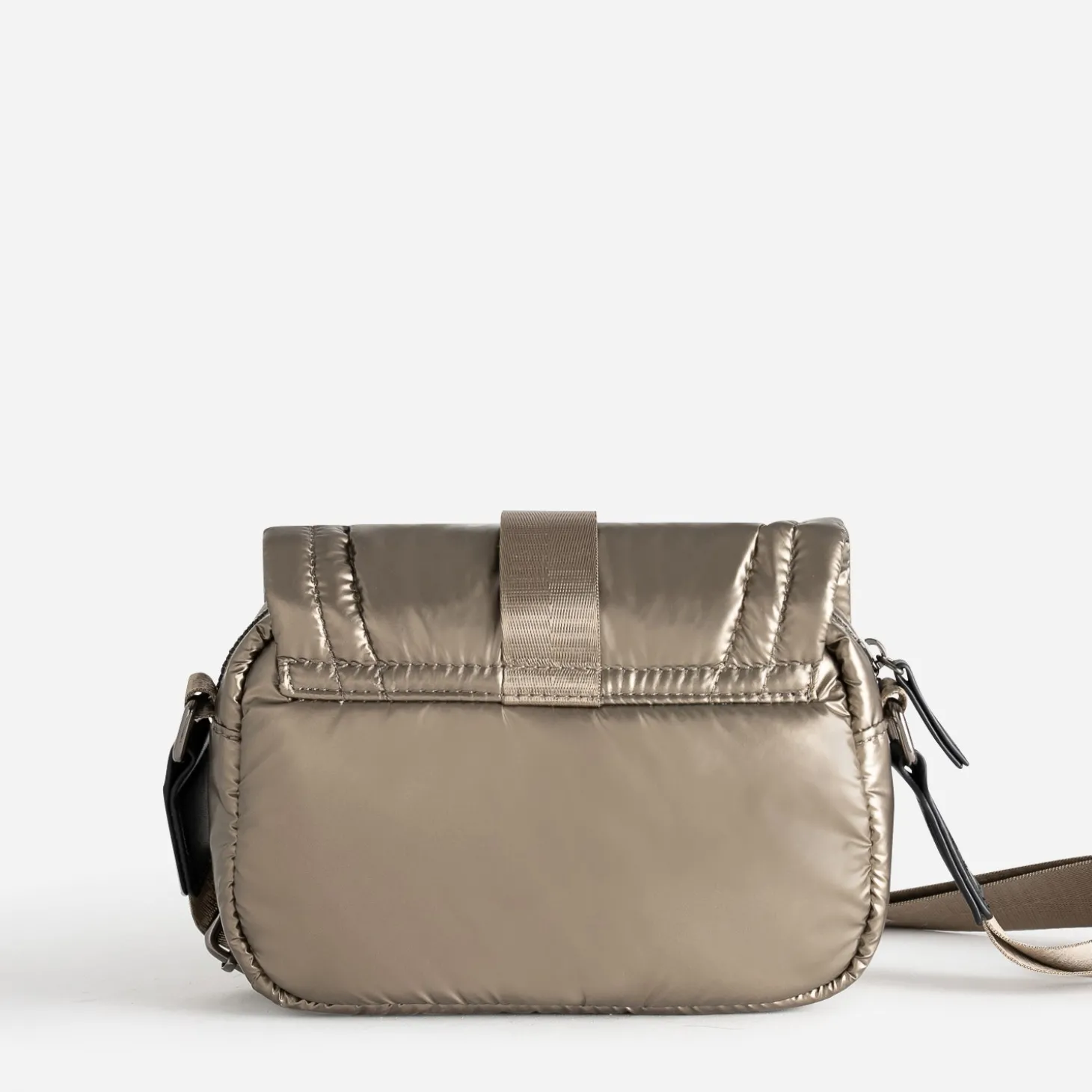 Sac à main TEXTO bronze matelassé