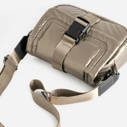 Sac à main TEXTO bronze matelassé