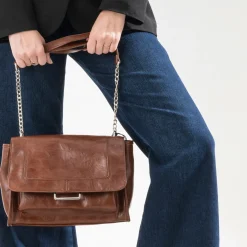 Sac à main TEXTO marron