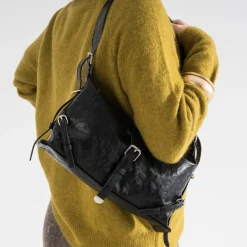 Sac à main TEXTO noir souple