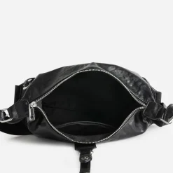 Sac à main TEXTO noir souple