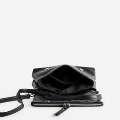 Sac à main TEXTO noir trois compartiments