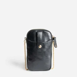 Sac noir pour téléphone portable