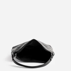 Sac TEXTO noir effet patchwork