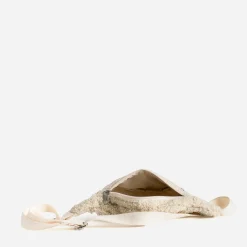 Sac-banane enfant écru en bouclette