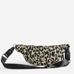 Sac-banane TEXTO beige motif léopard